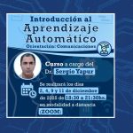 Curso Introducción APRENDIZAJE AUTOMÁTICO