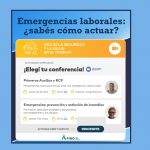 Capacitaciones abiertas | Mes de la Seguridad y Salud en el Trabajo