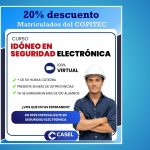 Idóneo en Seguridad Electrónica – Descuento a Matriculados COPITEC
