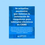 COPITEC logra el reconocimiento de sus matriculados para actuar en instalaciones de Electromovilidad en la Ciudad de Buenos Aires
